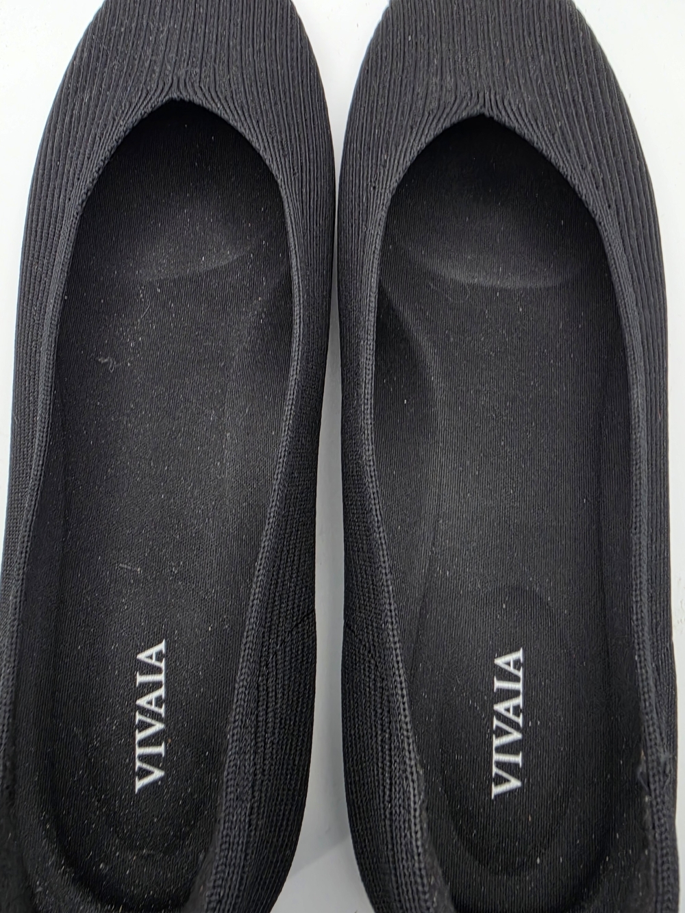 VIVAIA Aria 5 Pointed-Toe Ballet Flats Women's Pumps US 10W  EU 40W Black - Picture 5 of 6